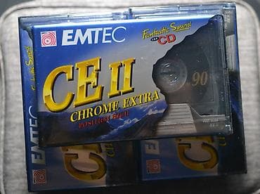 apple studio: Продаю запечатанные хромовые кассеты EMTEC CE II Chrome Extra 90 — 1