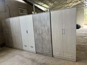 купить шифоньер недорого: Шкаф для одежды, Новый, Прямой, ЛДСП — 2