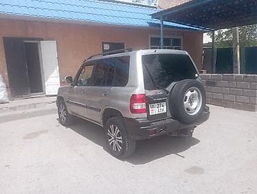 авто жаз: Mitsubishi Pajero: 2003 г., 2 л, Кол менен иштөөчү, Бензин, Жол тандабас — 4