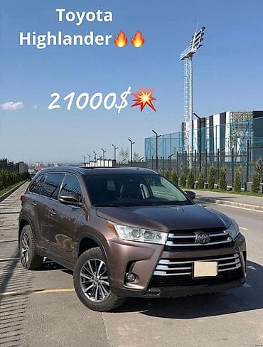 Toyota Highlander: 2018 г., 3.5 л, Автомат, Бензин, Кроссовер