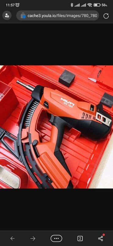 воздушный пистолет: Продам газовый монтажный пистолет HILTI GX 120 Б/У — 1