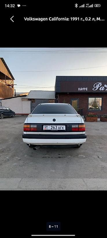 fit shuttle: Volkswagen Passat: 1991 г., 0.2 л, Механика, Седан — 4