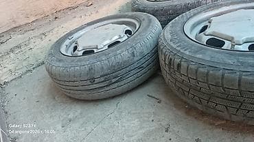 покрышка на фикс: Колеса в сборе 185 / 70 / R 14, Всесезонная, Пара, Легковые, Железные — 3