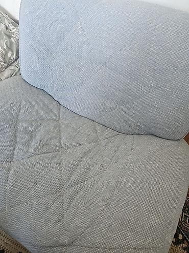 Кухонные принадлежности: Комплект мягкой мебели, Б/у, Самовывоз, Платная доставка, цвет - Голубой — 4