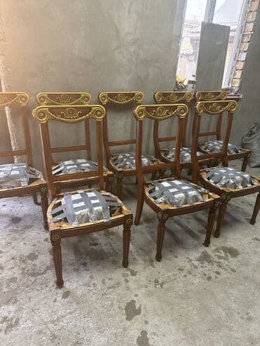 мебель в ванную комнату под заказ: Стул для кухни, Новый, Дерево, цвет - Коричневый — 7