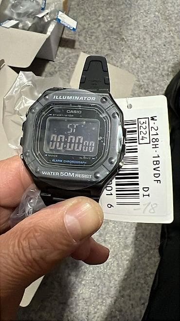 Спортивные часы часы, Casio (G-Shock), Таймер и секундомер, Водонепроницаемые, Унисекс