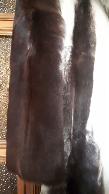 шуба кроликовая: Шубка. ОЧЕНЬ милая ) . Натуральная. под норку (стриженый козлик) — 5