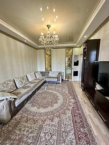 6 мкр: 3 комнаты, 63 м², 106 серия, 6 этаж, Старый ремонт — 3