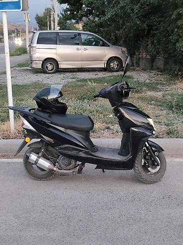 Продаю стильный скутер M8 125cc в чёрном цвете 🖤 Спортивный дизайн — 6