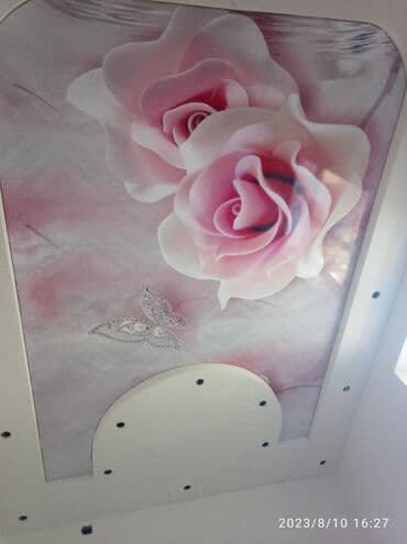 Натяжной потолок: Натяжной потолок Глянцевое, Матовое, 3D потолки Монтаж, Гарантия, Демонтаж — 6