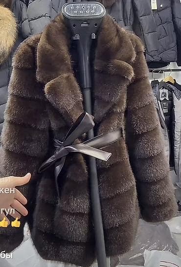 Шубы: Шуба, Норка, Короткая модель, M — 1