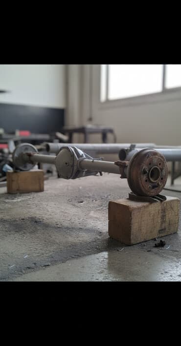 стопы гольф 2: Задний Мост Mercedes-Benz — 1