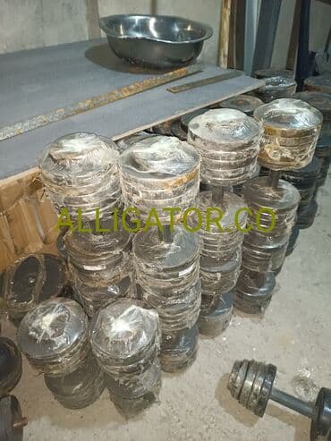 настольные теннисные ракетки: Гантели разборные 28+28 кг Узбекистан высшего качества — 1