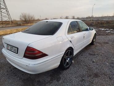 машина акцент: Mercedes-Benz S-Class: 2002 г., 3.2 л, Автомат, Бензин, Седан — 7