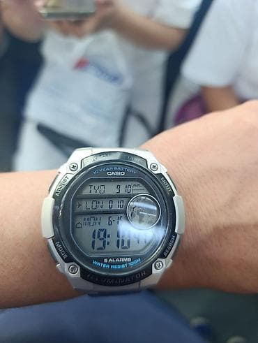 Наручные часы: Спортивные часы часы, Casio (G-Shock), Таймер и секундомер, Водонепроницаемые, Мужские, Б/у — 3