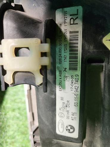 Передняя левая фара BMW 2006 г., Б/у, Оригинал, Германия — 6