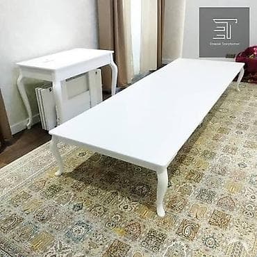 стол трансформер раскладной: Стол трансформер Для зала, Раскладной стол, цвет - Белый — 1