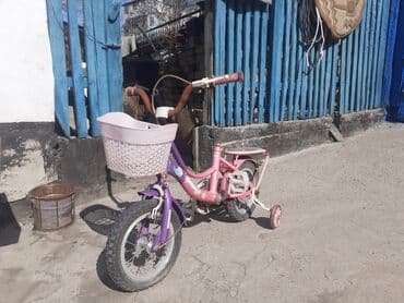 Детский велосипед, 2-колесный, 3 - 4 года, Для девочки, Б/у at lalafo.kg Детский велосипед, 2-колесный, 3 - 4 года, Для девочки, Б/у