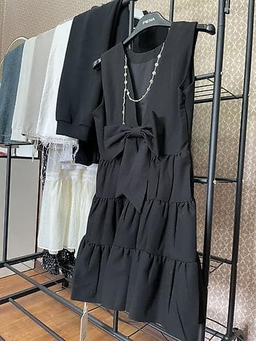 скорый: Вечернее платье, Коктейльное, Короткая модель, Без рукавов, Открытая спина, M — 2