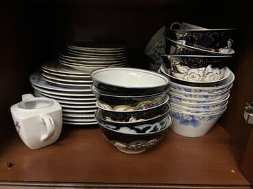 посуда мадона: Фарфоровые сервизы и посуда с росписью 1) Чайный/столовый набор из — 3