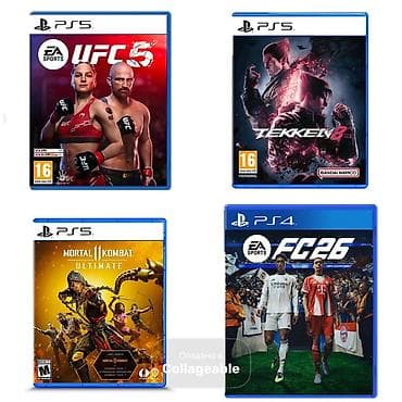 Игры для PlayStation (коробочные издания):4шт цены разные - PS5 EA