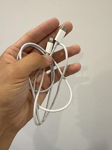 Оригинал! Любая проверка! Кабель USB‑C — Lightning (белый) -