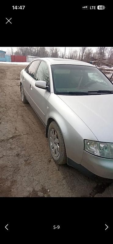 кирг шёлк: Audi A6: 2002 г., 3 л, Кол менен иштөөчү, Бензин, Седан — 4