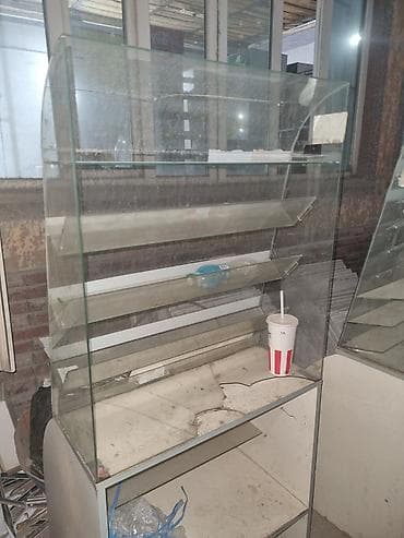 витренные холодильники: Торговое оборудование для магазина/киоска: - Стеклянные витрины — 3