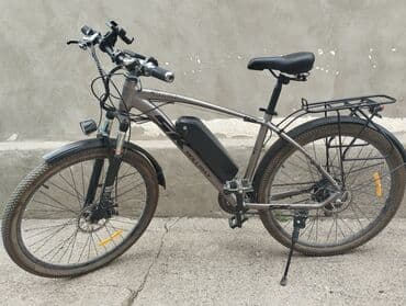 бензиновый самакат: Электровелосипед, Б/у — 1