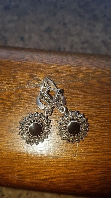 набор из серебра: Набор украшений, Женские, Б/у — 7