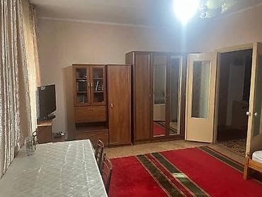 6: 1 комната, Бишкек Парк ТРЦ Собственник, Без подселения, от 6 месяцев, С мебелью полностью — 1