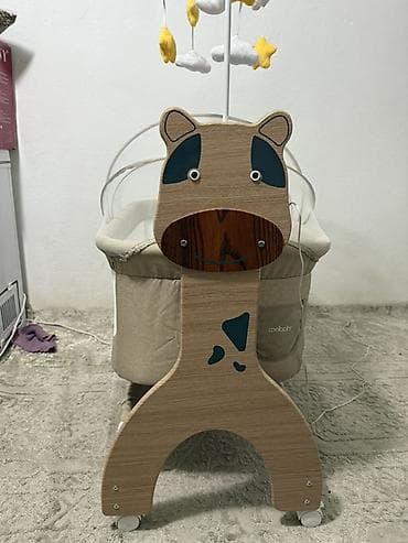 тапчан с крышой: Люлька, Колыбель, ДСП, цвет - Бежевый — 3