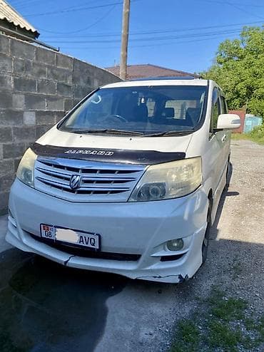 альфард: Toyota Alphard: 2002 г., 3.3 л, Автомат, Газ, Минивэн — 1