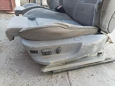 е39 сиденье: Переднее сиденье, Велюр, BMW 2003 г., Б/у, Оригинал, Германия — 1