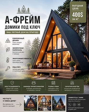 строительство загородных домов под ключ: Дома 3-5 лет опыта — 1