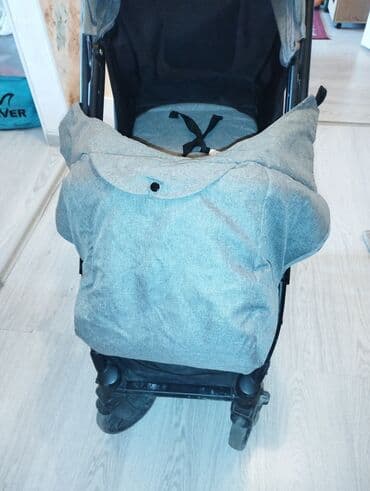 детская коляска cybex: Коляска, цвет - Серебристый, Б/у — 1