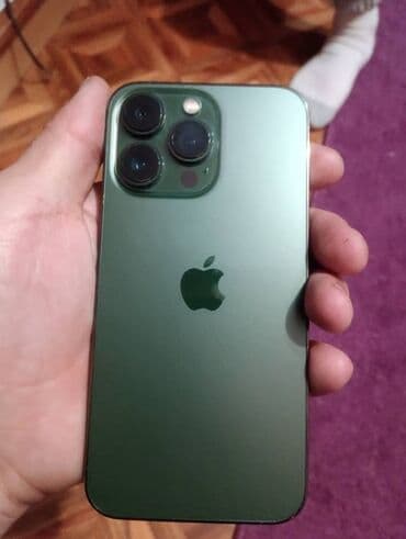 робот пелесос: IPhone 13 Pro, Б/у, 128 ГБ, Зеленый, 75 % — 2