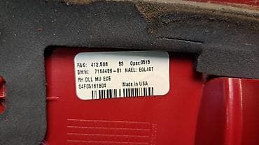 e60 m5: Задний правый фонарь BMW 2006 г., Б/у, Оригинал, Германия — 4