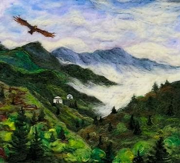 mf doom: Ручная работа Картины и декоративные изделия из шерсти (сухое и мокрое — 7