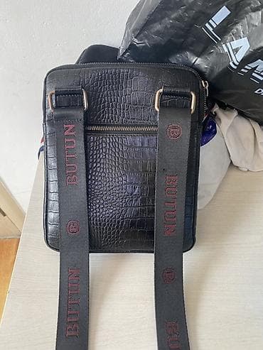 samsung frontier: ОБМЕН БУТУНГО Мужская сумка через плечо BUTUN - Материал: фактурная — 2