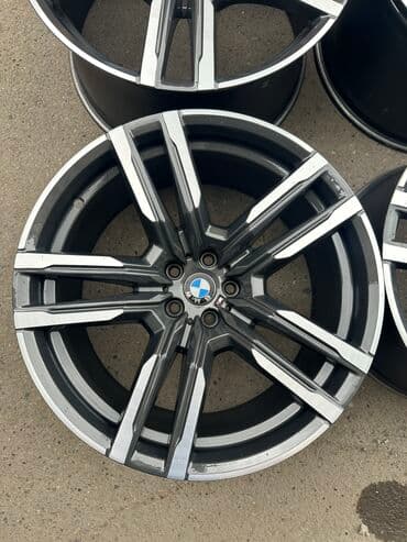 разноширокие: Литые Диски R 21 BMW, Комплект, отверстий - 5, Б/у — 3