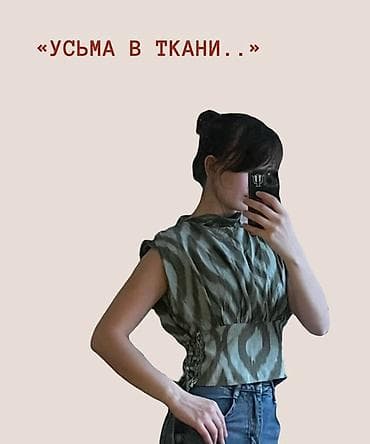 Топ, Укороченная модель, M at lalafo.kg Топ, Укороченная модель, M