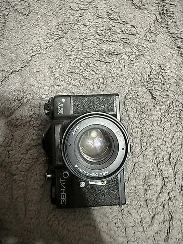 советские обьективы: Зенит ЕТ + объектив Helios‑44M‑4 58 мм f/2 - Плёночный зеркальный — 3