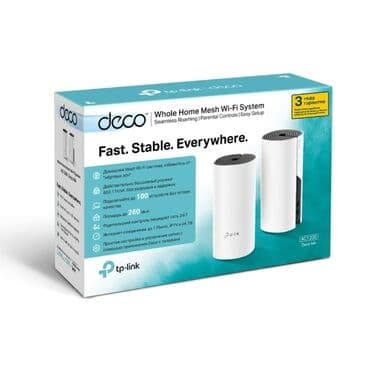 Wi-Fi роутеры, Mesh системы. Доставка, настройка: Tp-link Mesh Wi-Fi система Deco M4 AC1200. Быстрый и бесшовный Wi-Fi