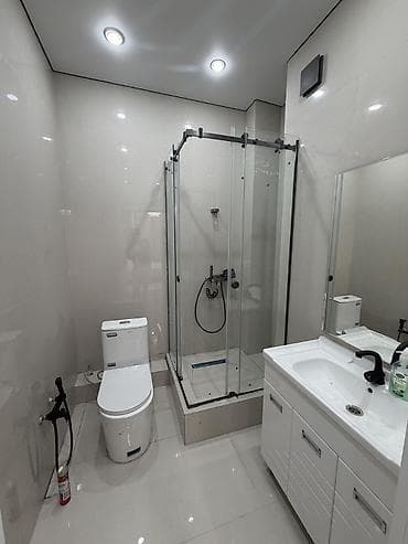 жк немецкий квартал: 2 комнаты, 78 м², Асанбай мкр Элитка, 10 этаж, Дизайнерский ремонт — 5