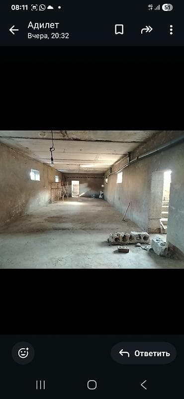 kant flat: Сдается/предлагается просторное помещение открытой планировки — 3