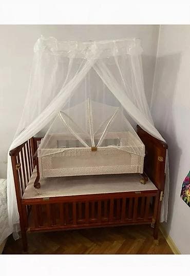 кравать трансформер: Детская кровать трансформер, Б/у, Другой тип, цвет - Коричневый — 1