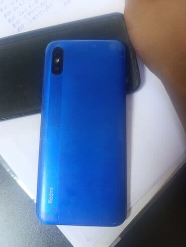 телефон арзан айфон: Redmi, Redmi 9A, Колдонулган, 64 ГБ, түсү - Көк, 2 SIM — 1