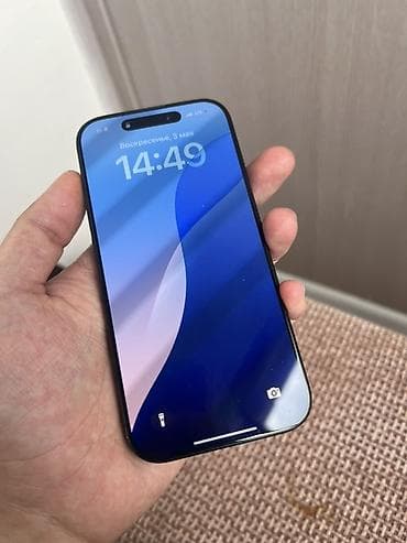 iphone 8 plus ош: IPhone 16 Pro, Б/у, 256 ГБ, Black Titanium, Коробка, 91 % — 1