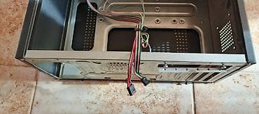 Стол компьютерлери жана комлектөөчүлөр: ПК корпусу, Колдонулган, Jump, ATX, түсү - Кара — 6